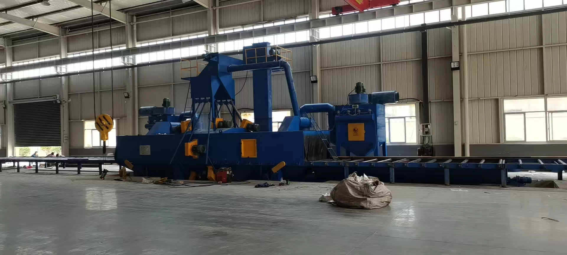 槽鋼角鋼拋丸機(jī)